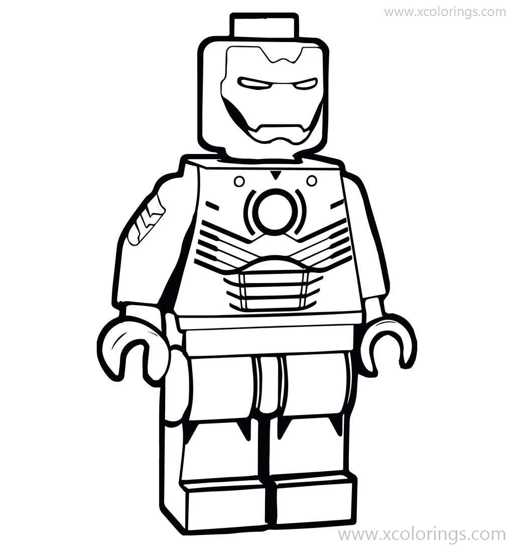 Free Lego Ant Man Coloring Pages printable