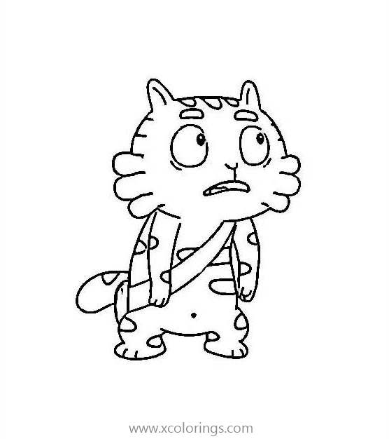 Free Mirette Investigates Coloring Pages Cat printable