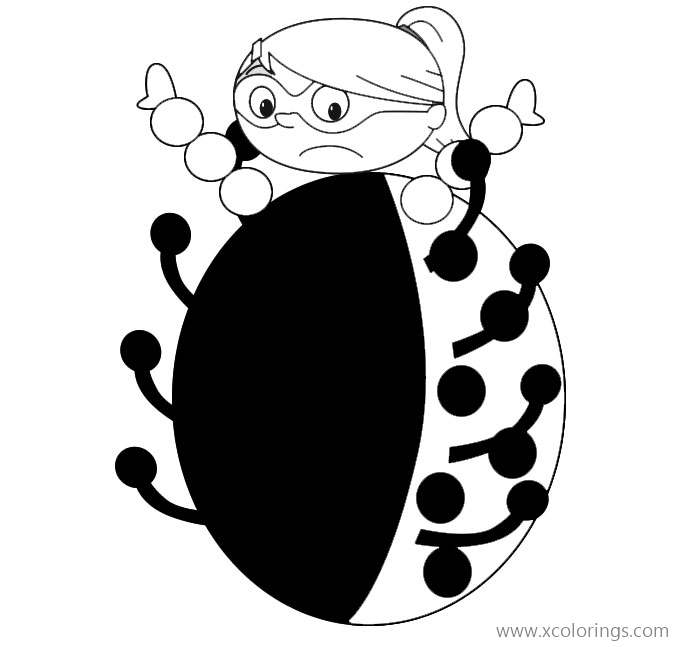 Free Mirette Investigates Coloring Pages Ladybug Mirette printable