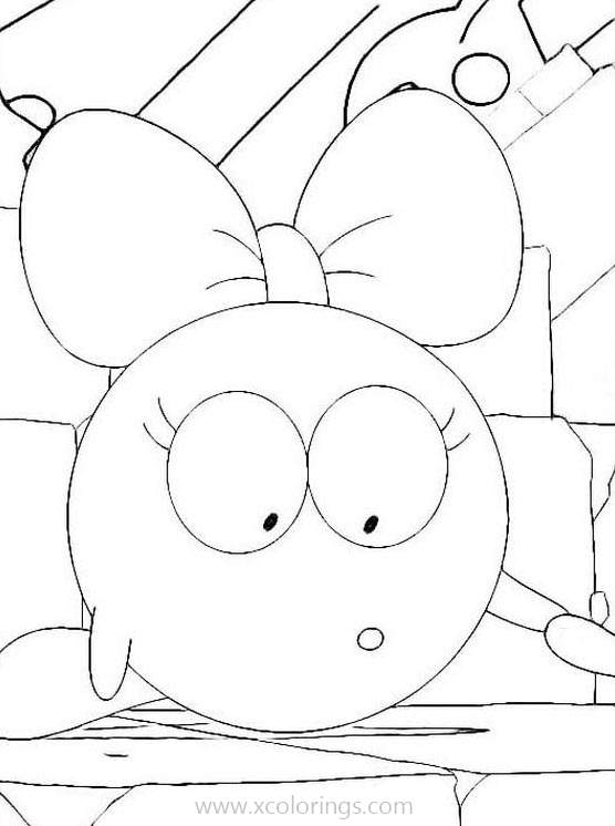Free Polly Pantar from Amphibia Coloring Pages printable