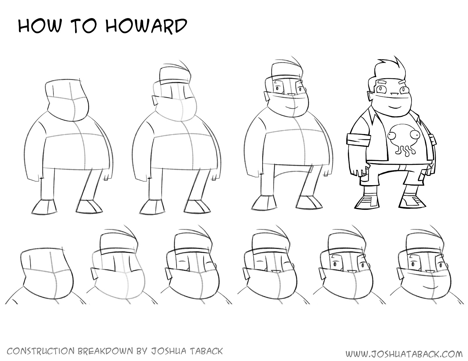 Free Randy Cunningham Coloring Pages How to Draw Howard printable