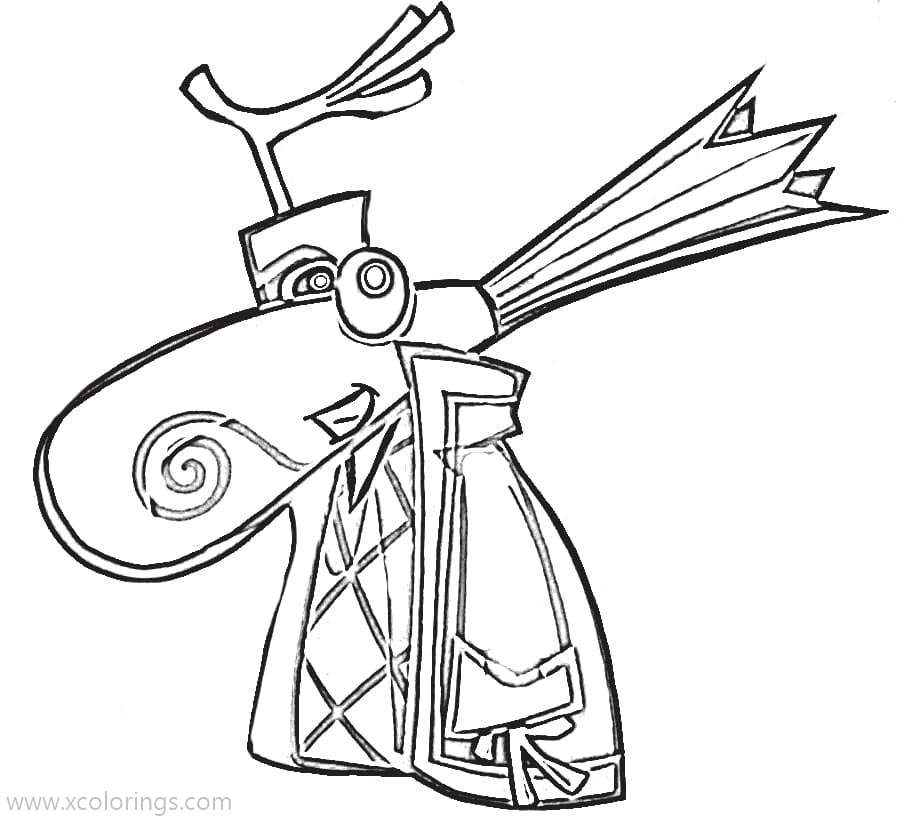 Rayman Coloring Pages Teensy Ray - XColorings.com