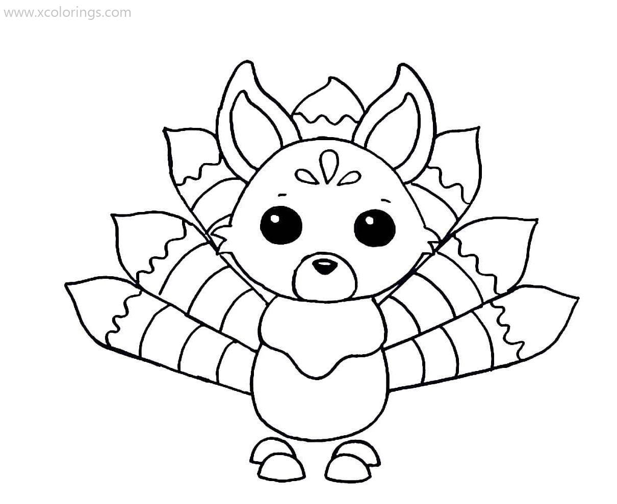 Roblox Adopt Me Coloring Pages Printable