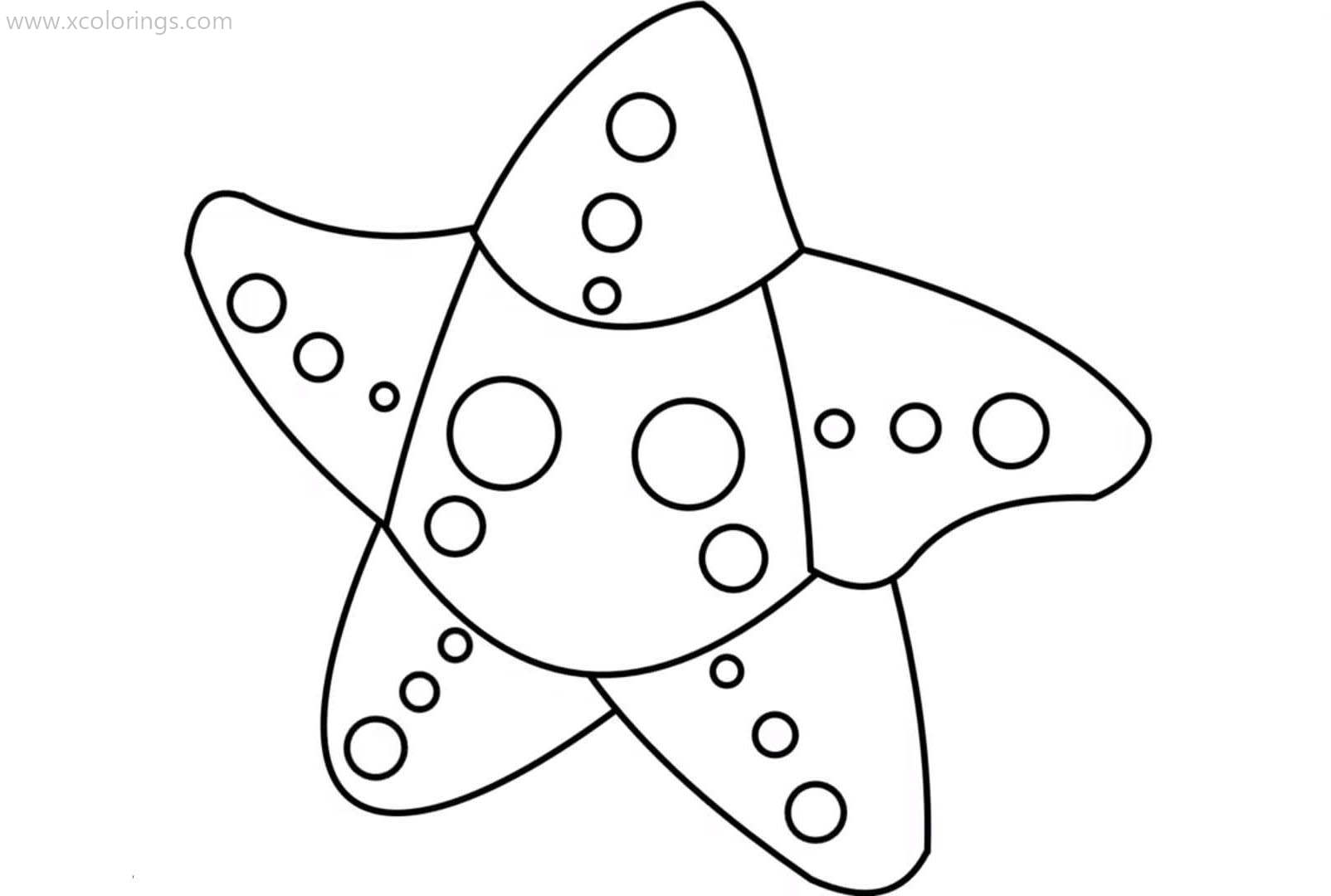 Roblox Adopt Me Coloring Pages Starfish - XColorings.com