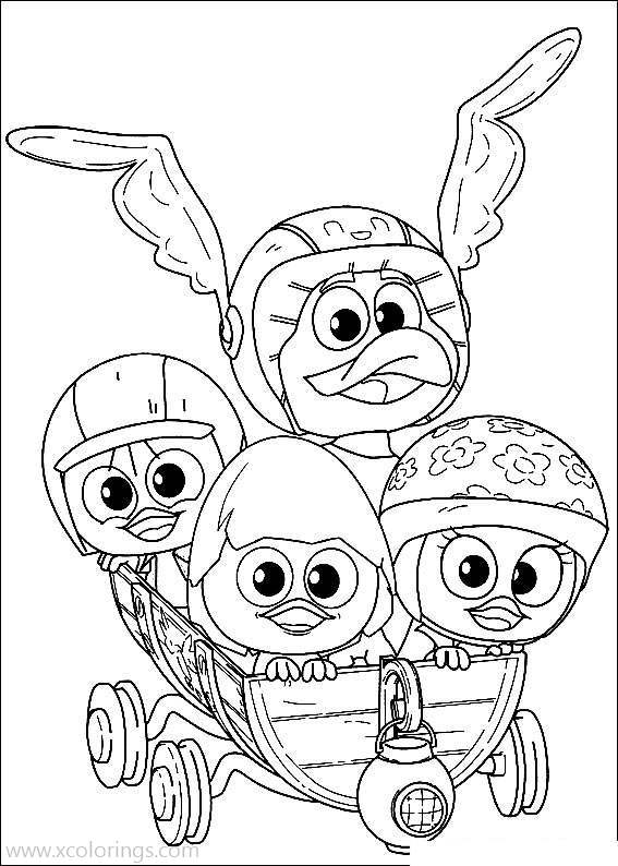 Free TV Show Calimero Coloring Pages printable