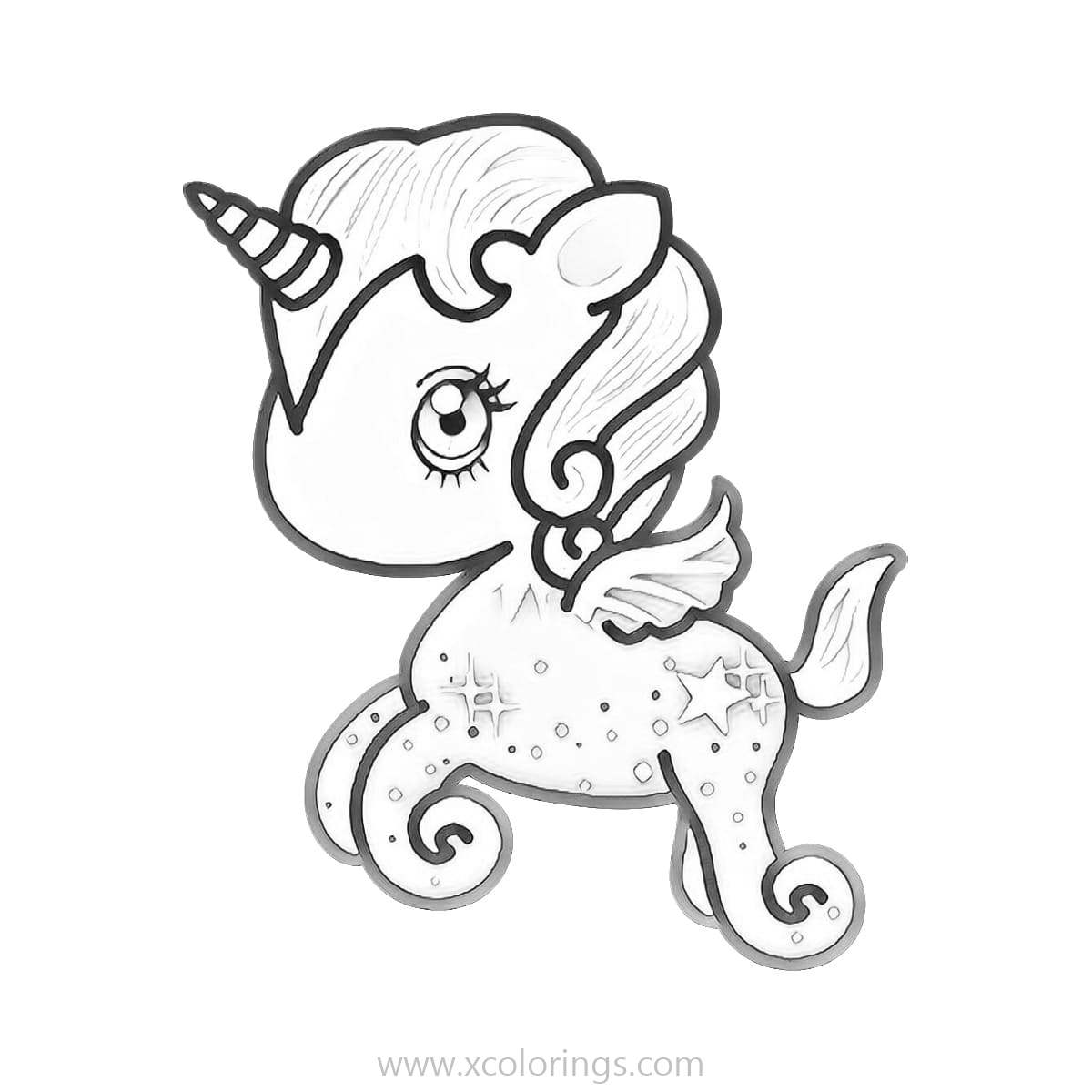 Free Tokidoki Coloring Pages Unicorn Bowie printable