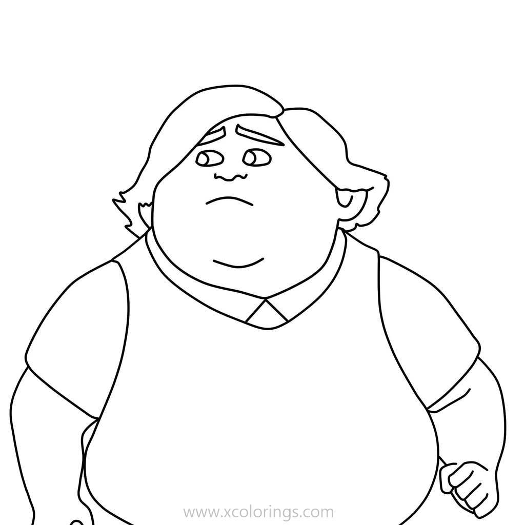 Free Trollhunters Toby Coloring Pages printable