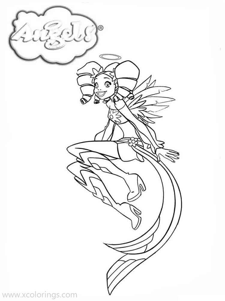 Free Urie from Angel's Friends Coloring Pages printable