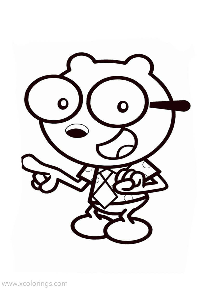 Free Wow Wow Wubbzy Walden Coloring Pages printable