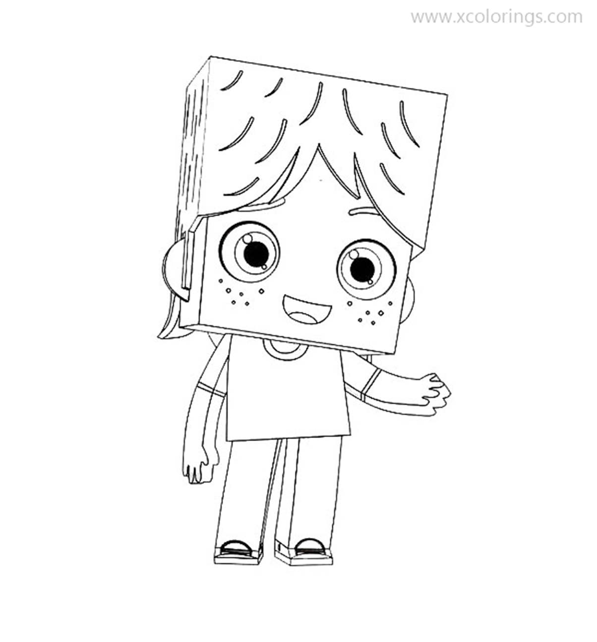 Free Yoko and His Friends Boy Oto Coloring Pages printable