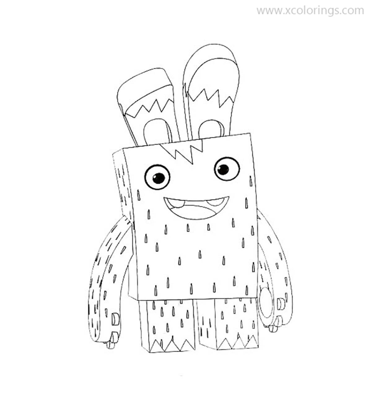 Free Yoko and His Friends Coloring Pages Printable printable