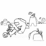 Video Game Among Us Coloring Pages - XColorings.com