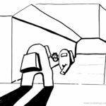 Among Us Ghost Coloring Pages - XColorings.com
