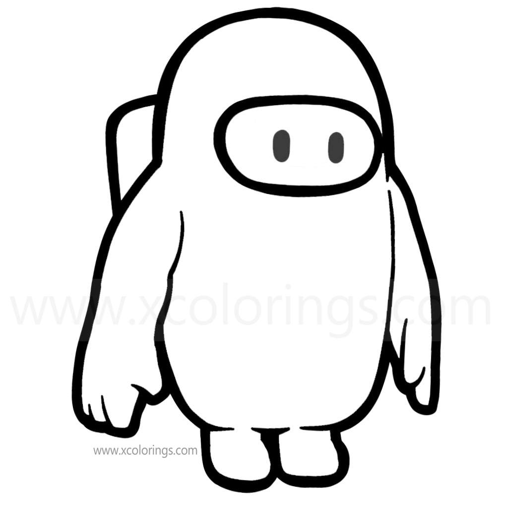 Free Among Us Coloring Pages Workers with Spacesuit printable