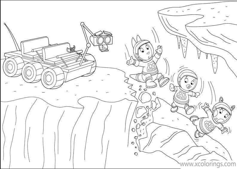Free Backyardigans Coloring Pages Animals in Danger printable