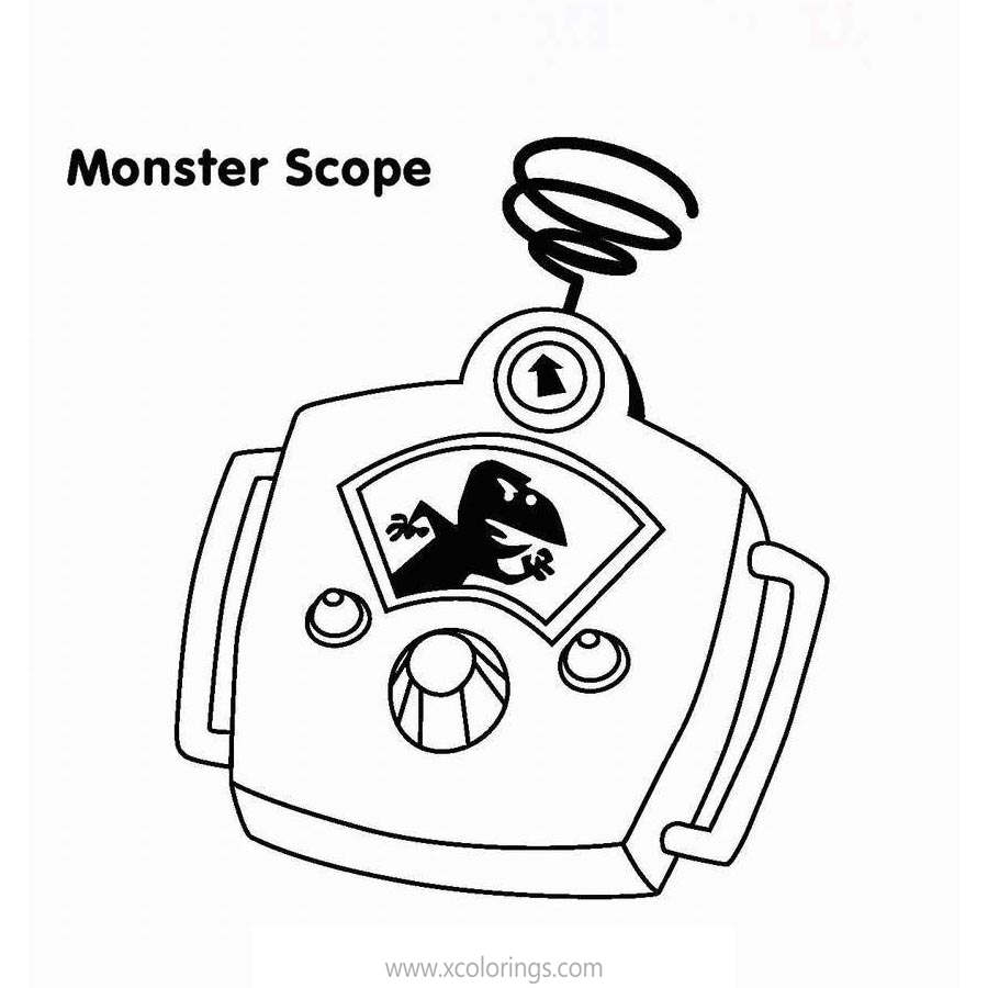 Free Bananas In Pajamas Coloring Pages Monster Scope printable