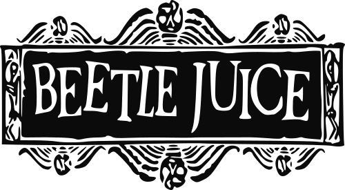 Free Beetlejuice Logo Coloring Pages printable