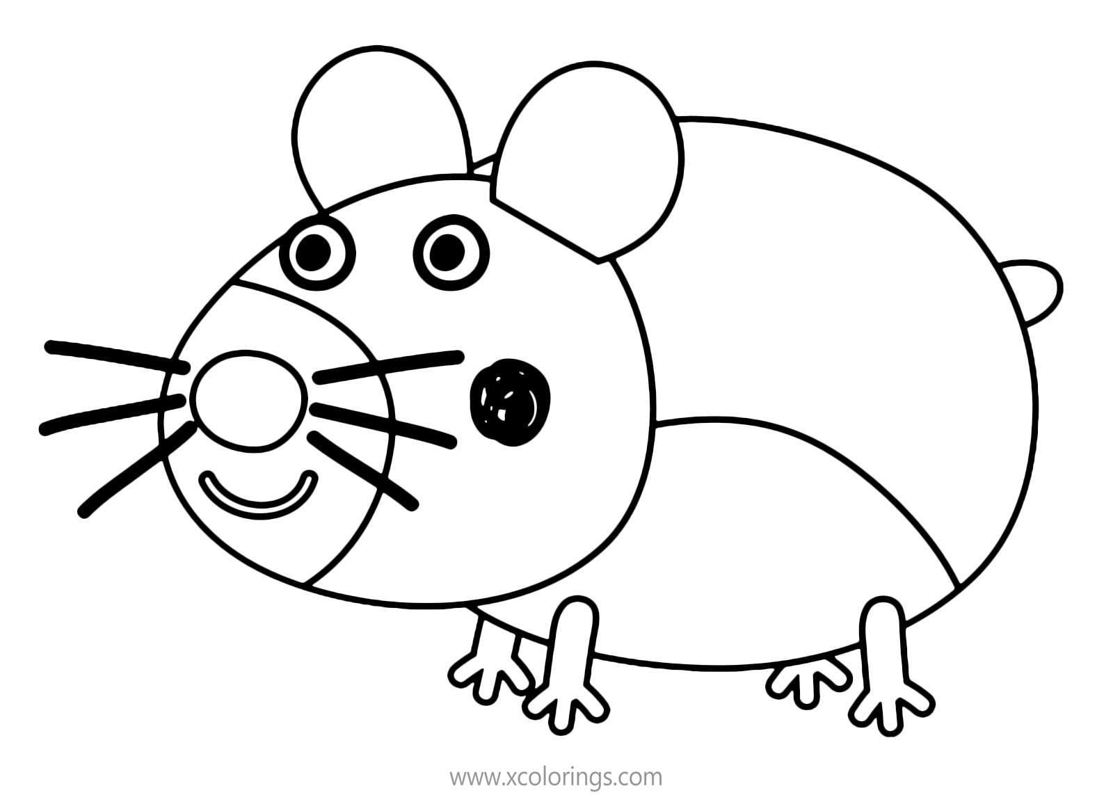 Free Ben And Holly Coloring Pages Mouse printable