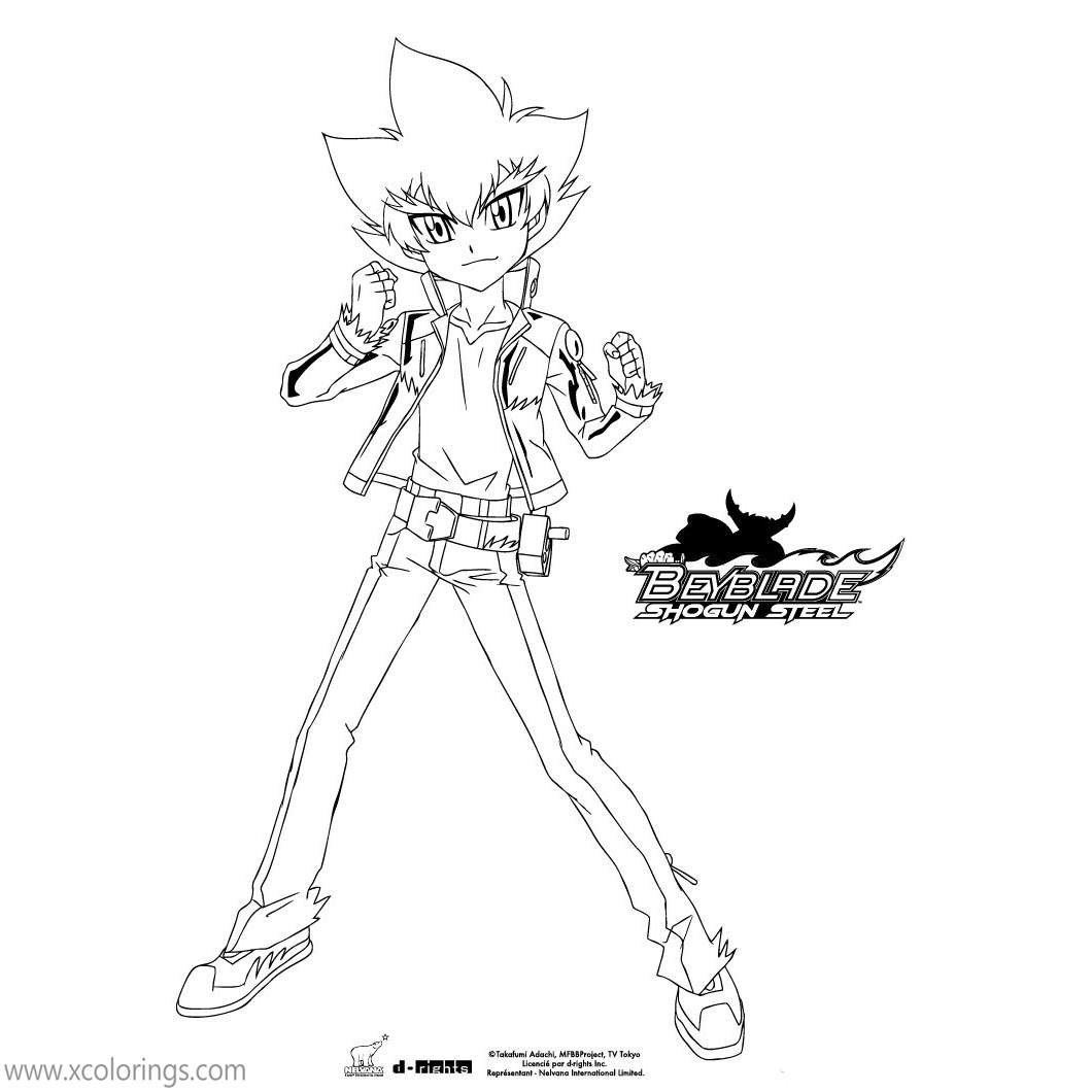 Beyblade L Drago Coloring Pages Zyro - XColorings.com