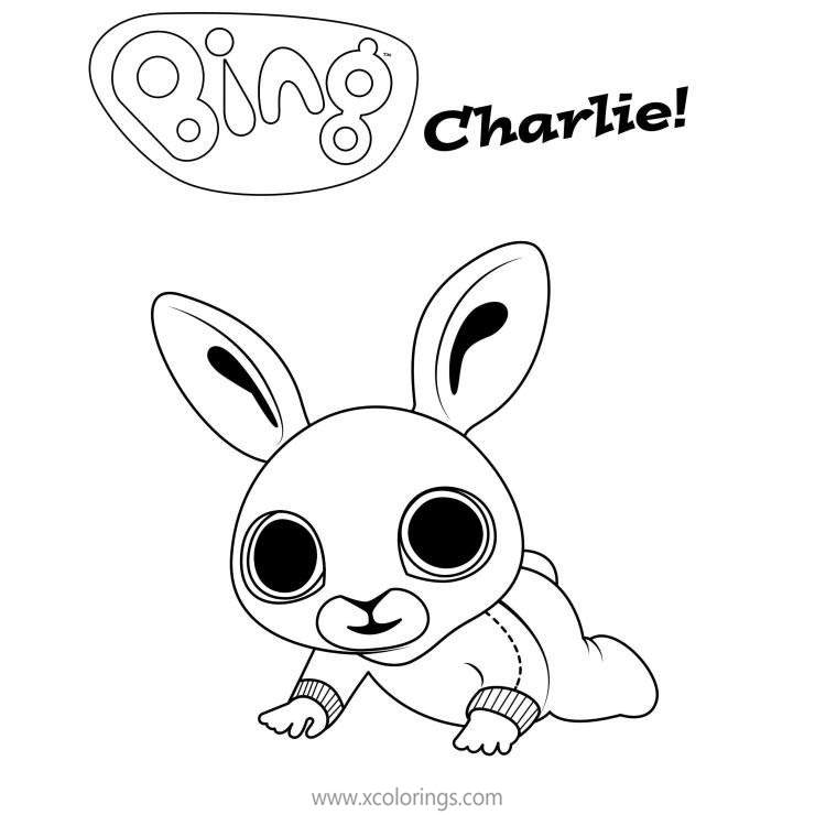 bing bunny charlie coloring pages  xcolorings