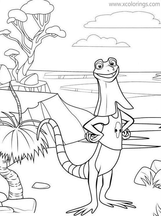 Free Blinky Bill Character Jacko Coloring Pages printable