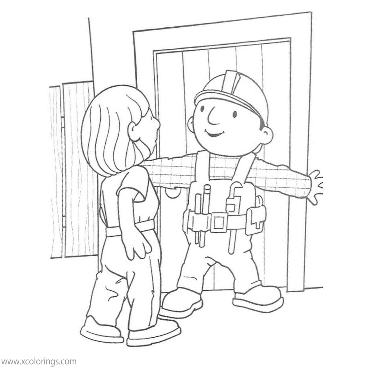Free Bob the Builder Coloring Pages Carlie printable