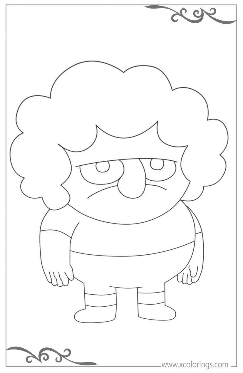 Free Clarence Coloring Pages Belson printable