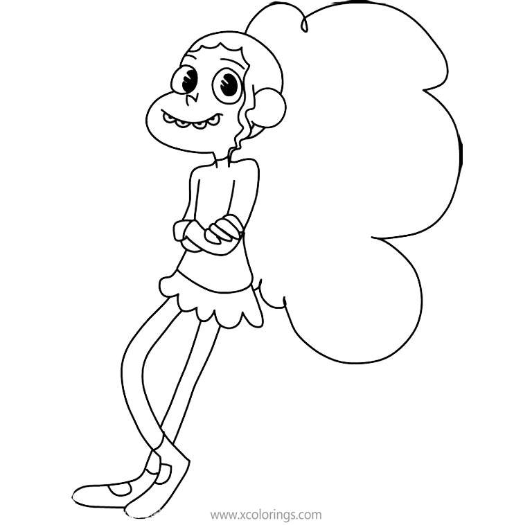 Free Clarence Coloring Pages Chelsea Keezheekoni printable