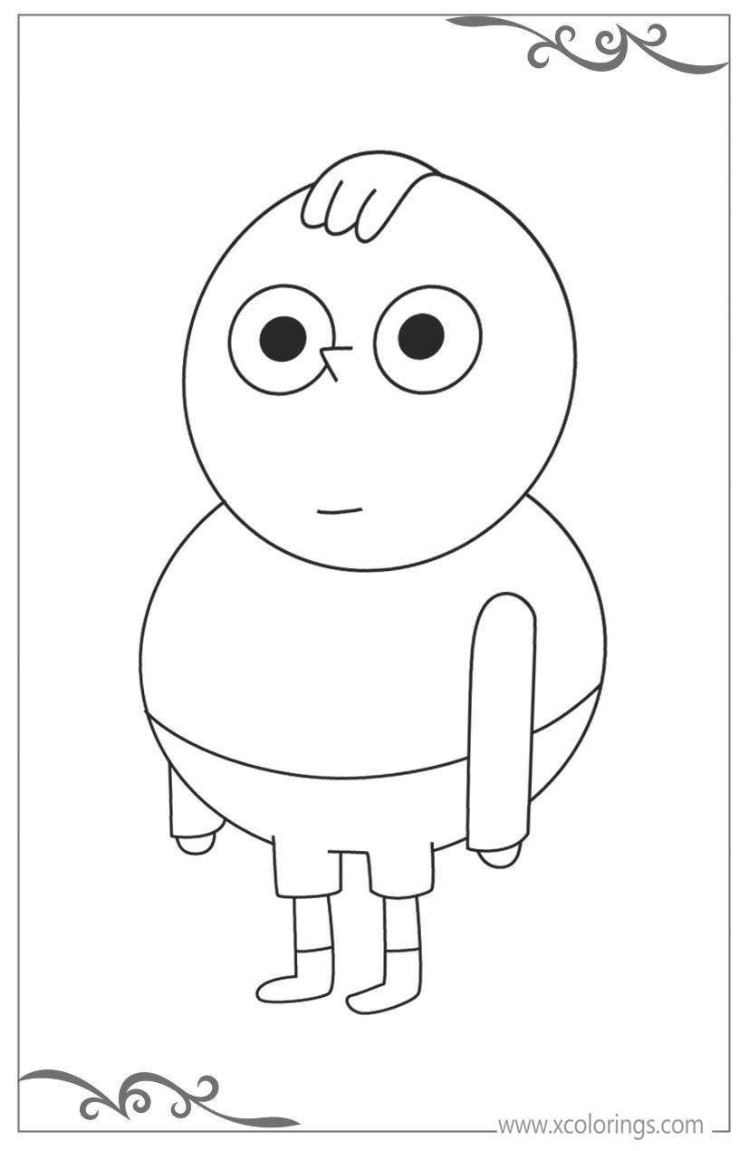 Free Clarence Coloring Pages Percy printable