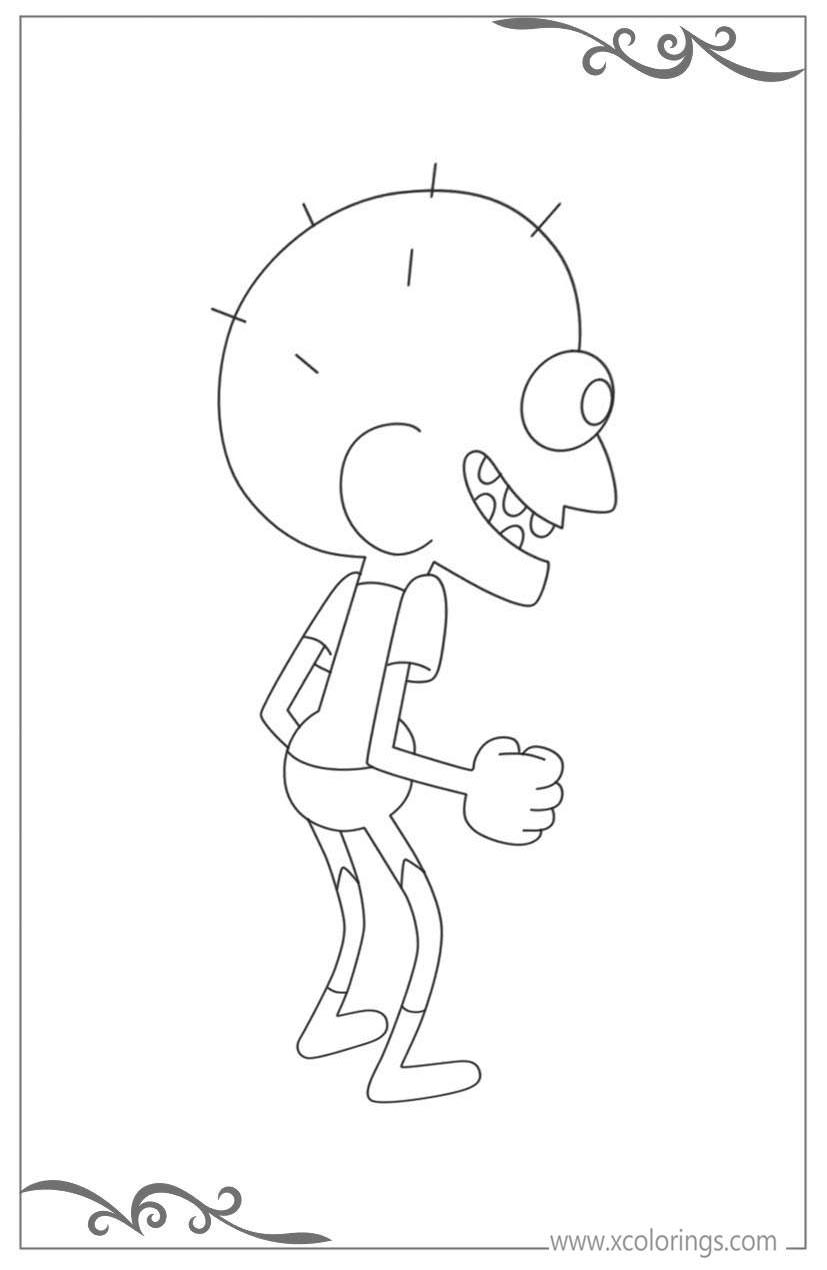 Free Clarence Coloring Pages Ryan Sumouski printable