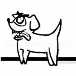 Dogs from Among Us Coloring Pages