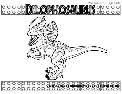 printable lego jurassic world coloring pages