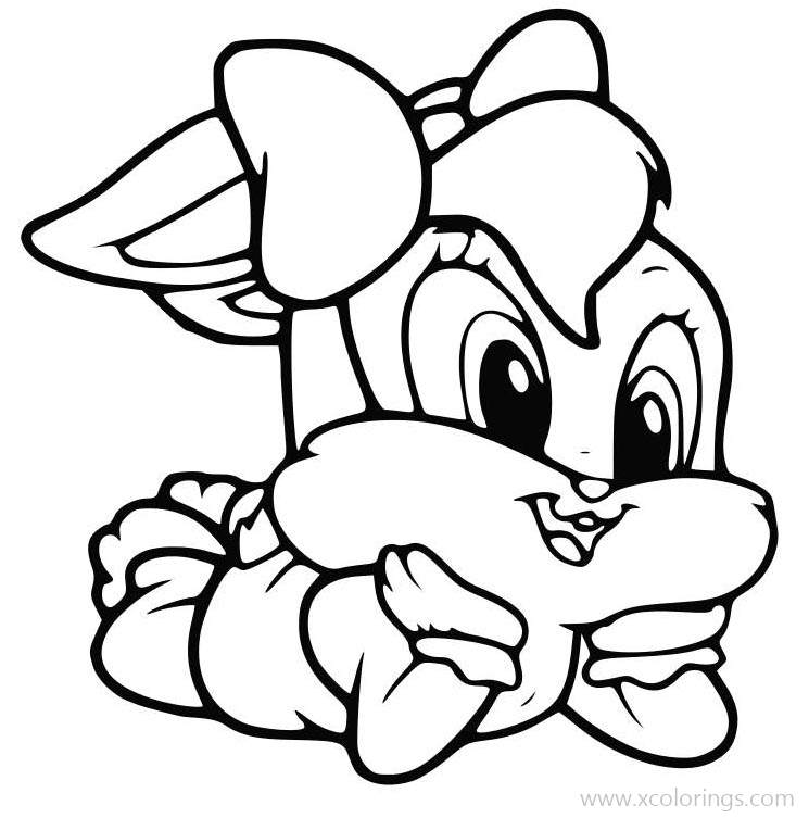 Free Lola from Baby Looney Tunes Coloring Pages printable