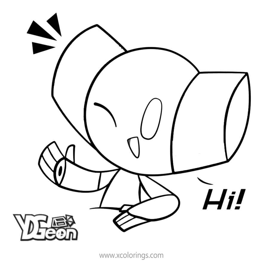 Free Robotboy Coloring Pages Fanart printable