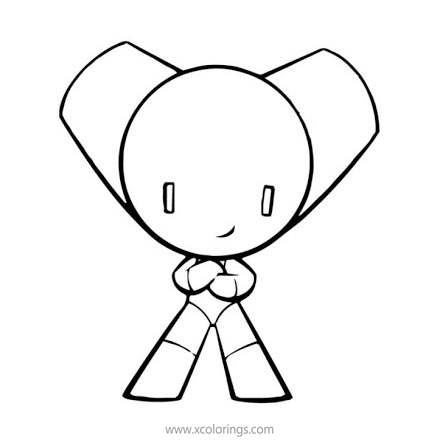 Free TV Show Robotboy Coloring Pages printable