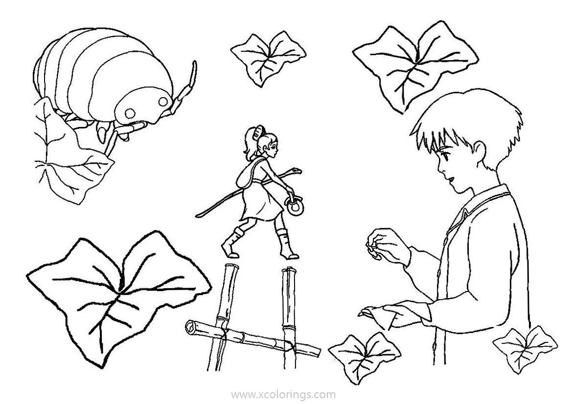 Free The Secret World of Arrietty Coloring Pages Sho Borrowed Arrietty Something printable
