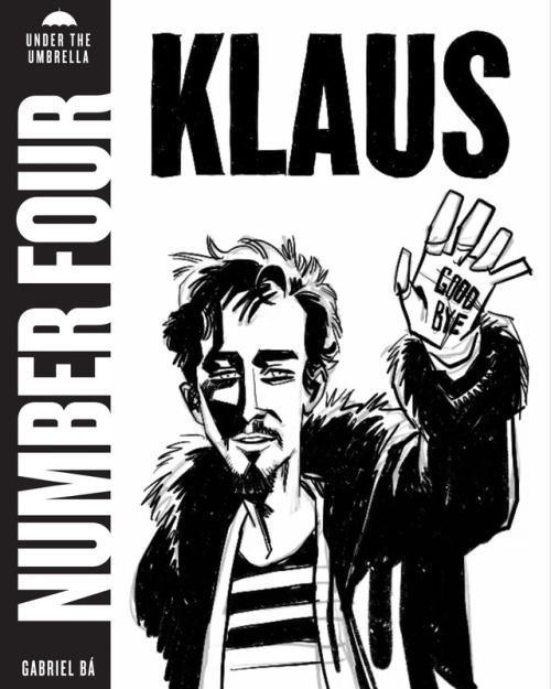 Free Umbrella Academy Coloring Pages Klaus is Number Four printable