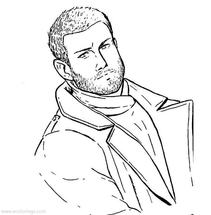 Free Umbrella Academy Luther Coloring Pages printable