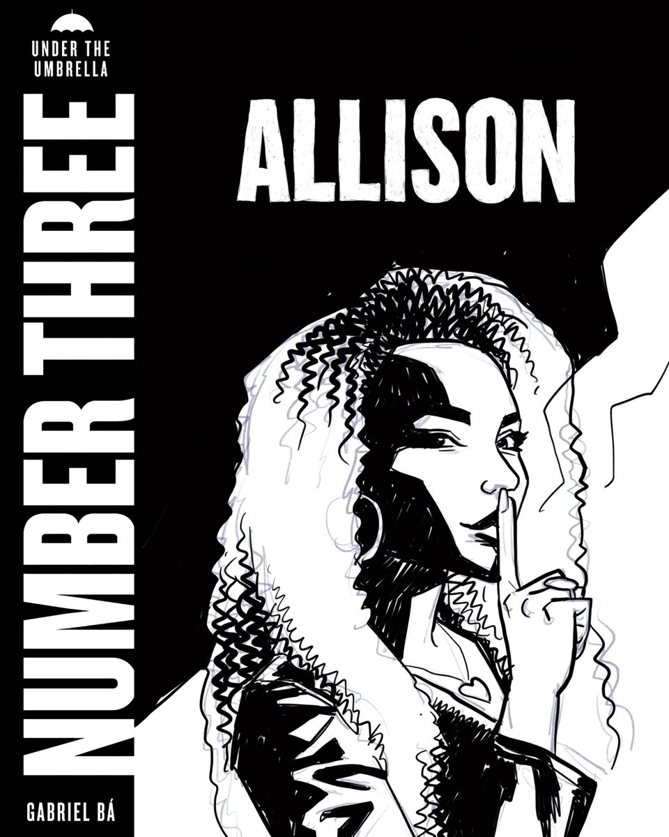 Free Umbrella Academy Number Three Allison Coloring Pages printable
