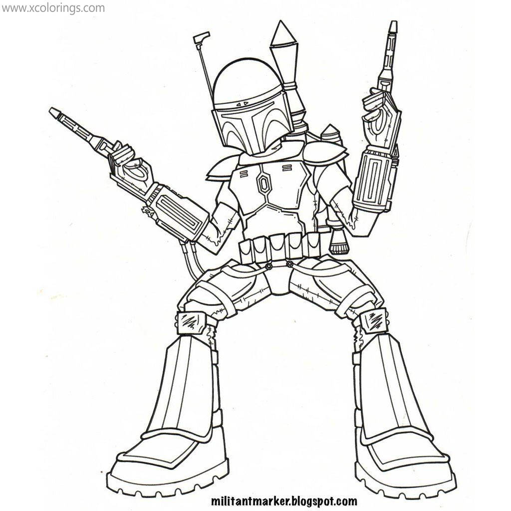 Free Animated Boba Bett Coloring Pages printable