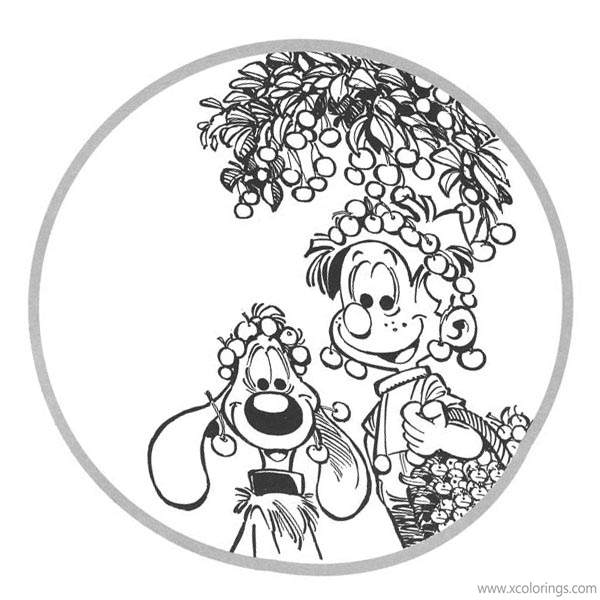 Free Boule & Bill Coloring Pages Billy and Buddy printable