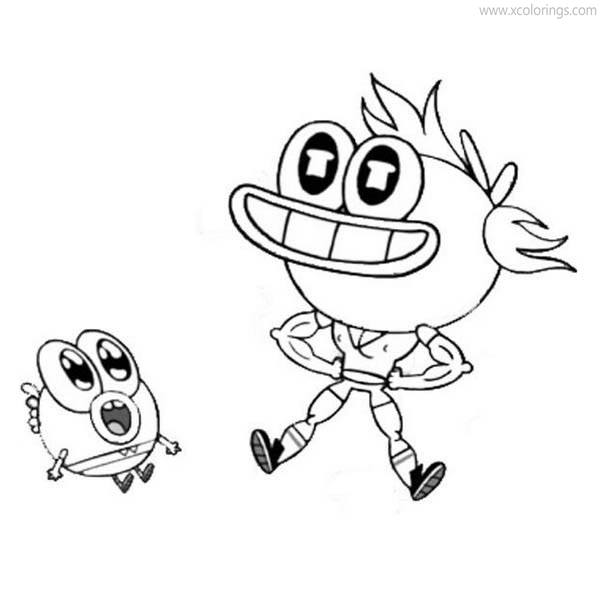 Free Breadwinners Coloring Pages Muscles printable