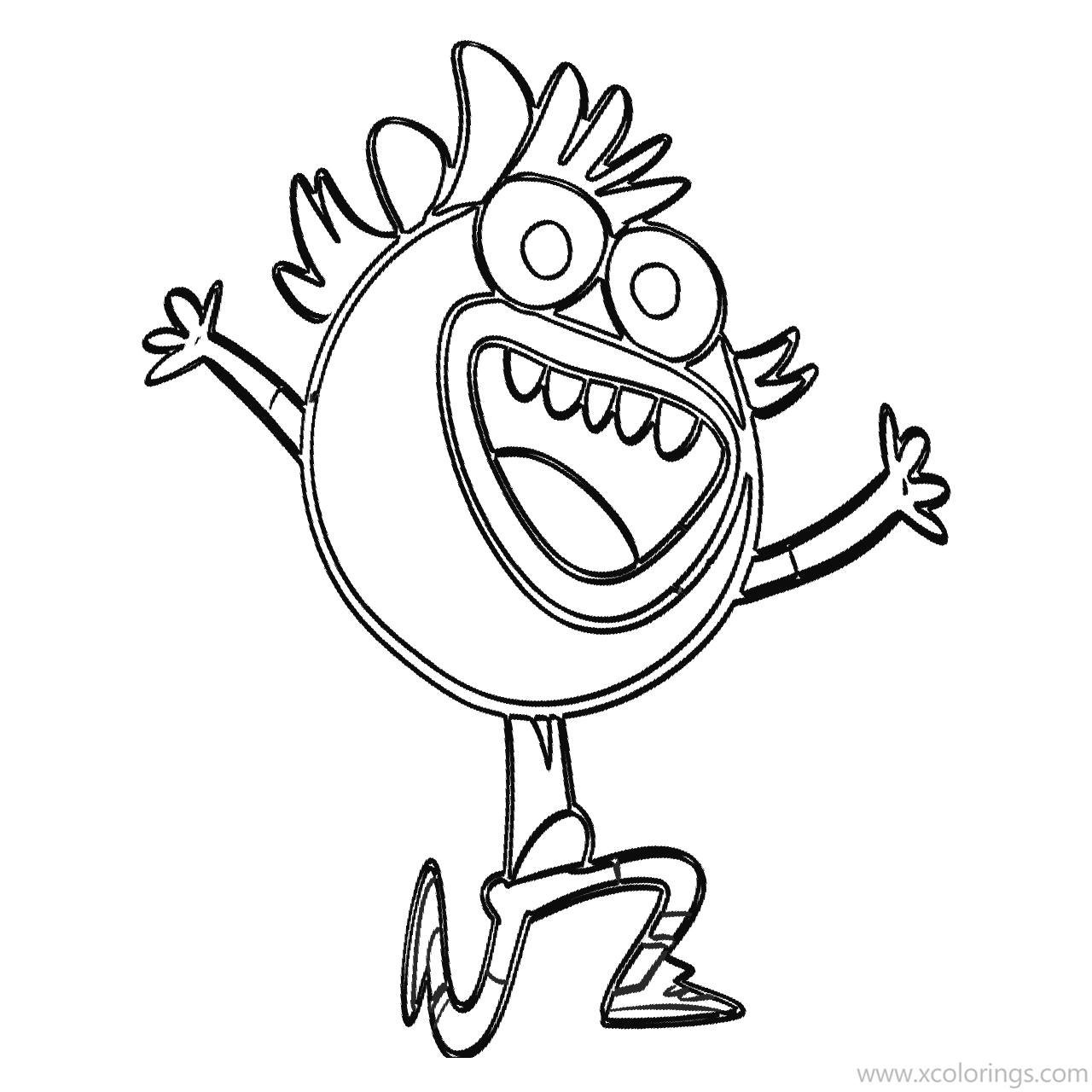Free Breadwinners Coloring Pages SwaySway is Laughing printable