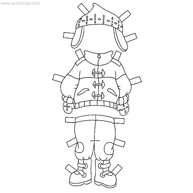 caillou winter clothes coloring pages  xcolorings