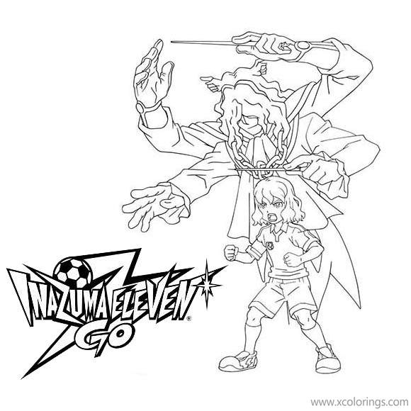 Free Inazuma Eleven Coloring Pages Maestro printable