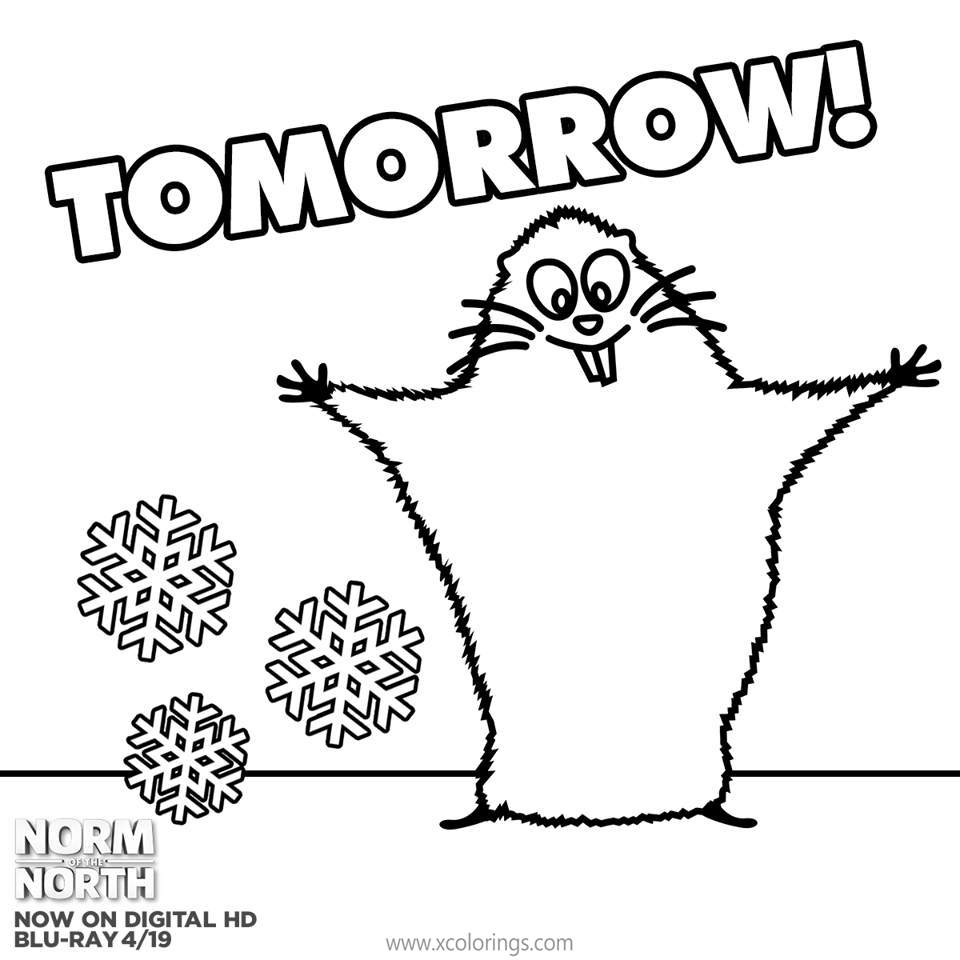 Free Norm of the North Coloring Pages Lemmings printable