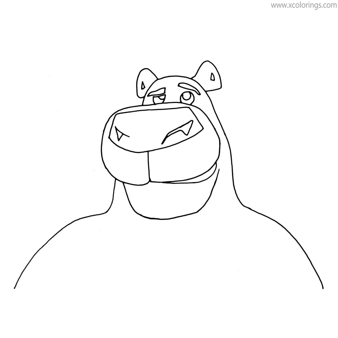 Free Norm of the North Polar Bear Coloring Pages printable