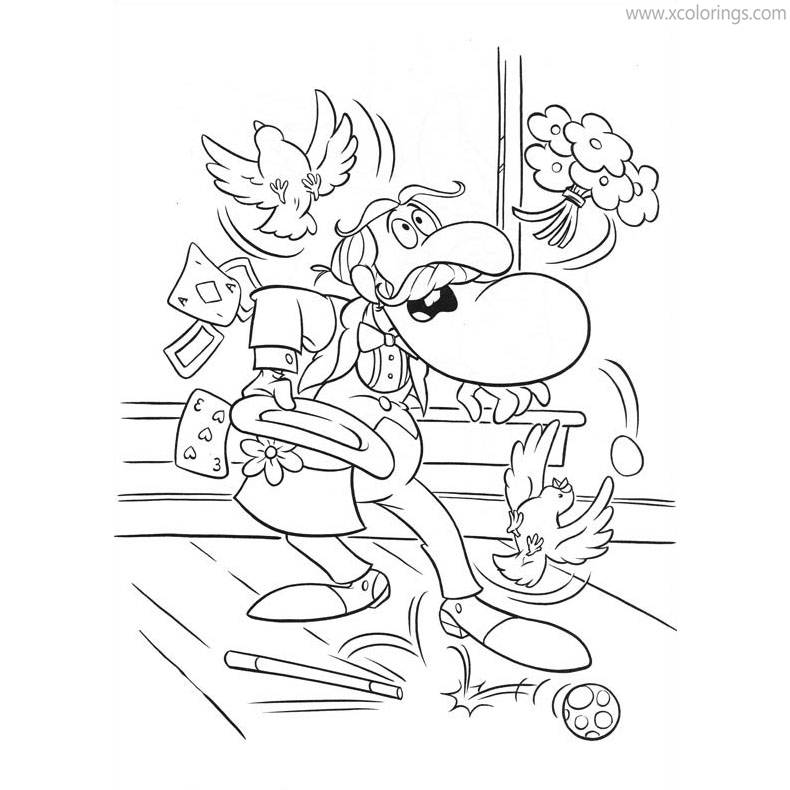 Free Professor Hinkle from Frosty the Snowman Coloring Pages printable