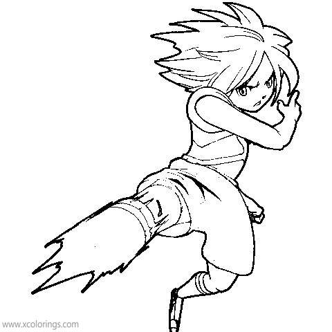 Free TV Show Inazuma Eleven Coloring Pages printable