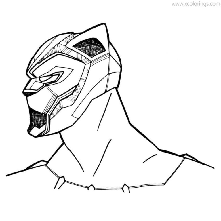 Funko Pop Black Panther Coloring Pages with Marvel Superheroes ...